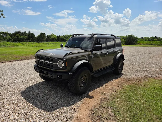 Ford Bronco tinted by Precision Window Tint Ponca City OK