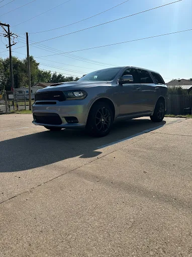 Dodge Durango SRT with window tint installed in Ponca City
